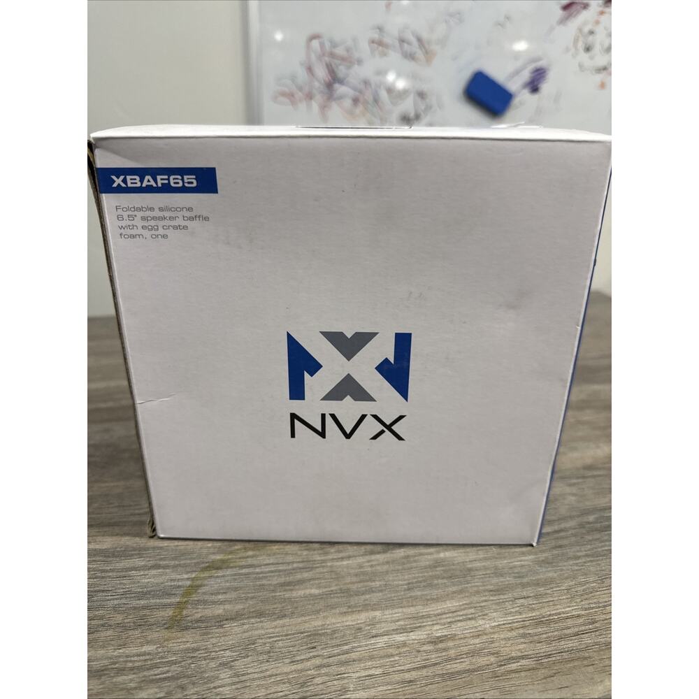 NVX XBAF65 Silicone Rubber Speaker Baffle Kit for 6.5 inch Speakers
